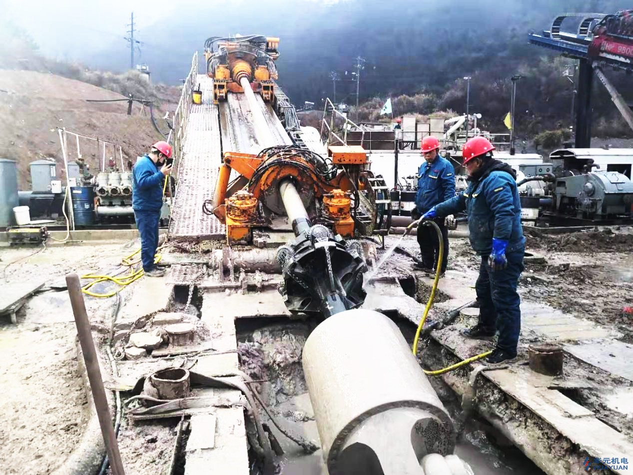 Warmly celebrate the successful pullback of the crude oil pipeline HDD crossing work for the Refining and Chemical Integration Project of Zhejiang Petrochemical Co., Ltd. - Guci Waterway (South Line).